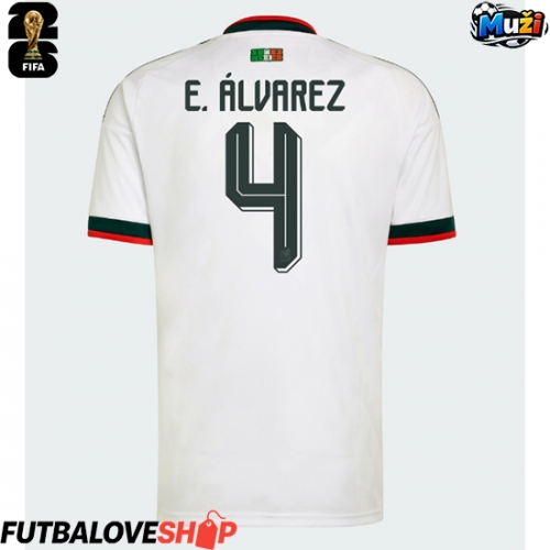 Dres Mexiko Edson Alvarez #4 Preč MS 2026 Krátky Rukáv